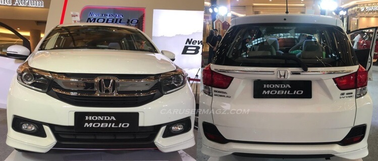 Honda Mobilio 2019 Facelift - Tampak Depan Belakang
