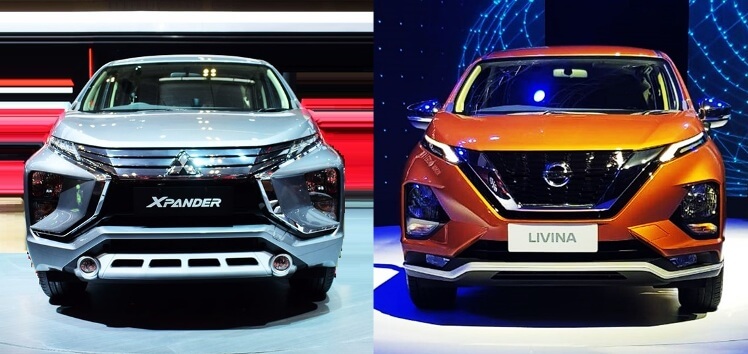 Perbedaan Xpander vs Livina 2019 - Beda Desain Depan