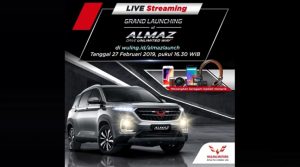 Wuling Almaz Resmi Diluncurkan Hari ini, Rabu 27 Februari 2019