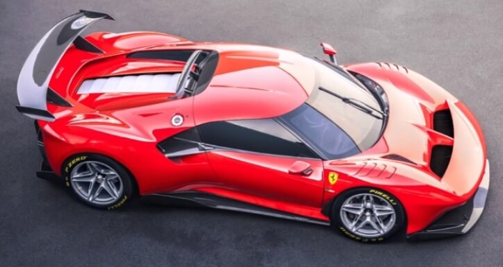 Ferrari P80C - Eksterior Atas