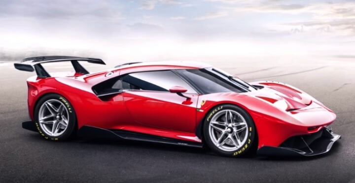 Ferrari P80C - Side Looks
