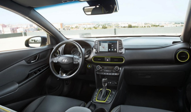 Interior Hyundai Kona - Meluncur di Indonesia April 2019