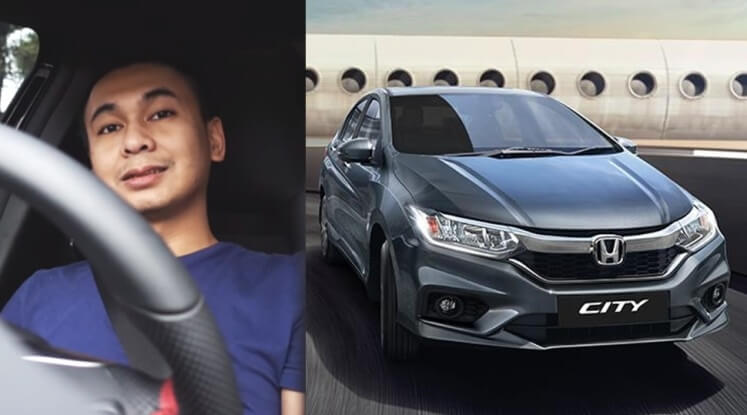 Mobil Raditya Dika - Honda City