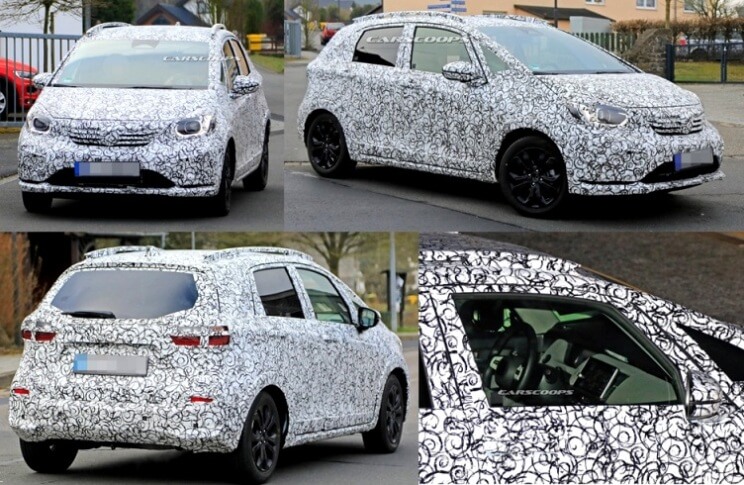 Honda Jazz 2020 Generasi baru - Kamuflase