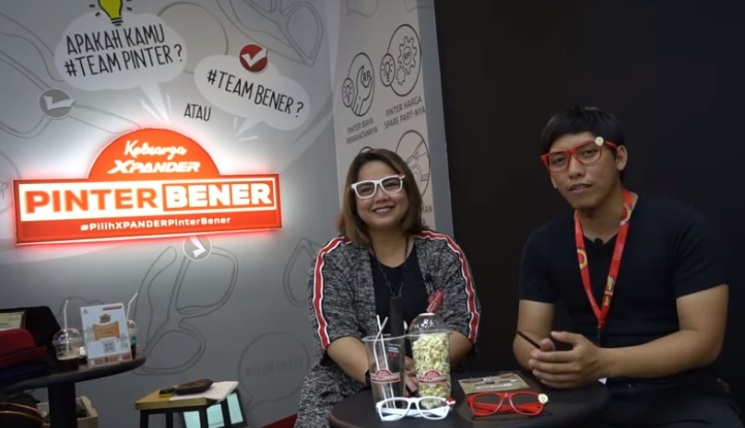 Pilih Xpander Pinter Bener - Intan Vidiasari dan Ridwan Hanif