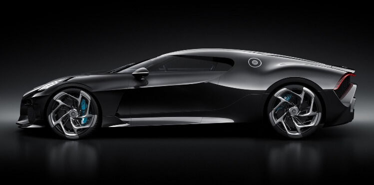Bugatti La Voiture Noire - Tampak Samping