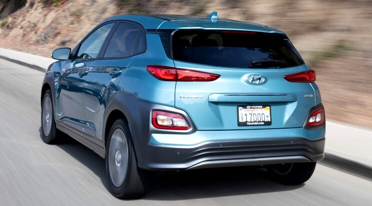 Hyundai Kona Electric - Tampak Belakang