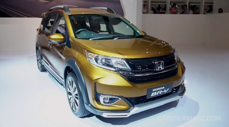 Perubahan Honda BR-V 2019 Facelift - Tampak Depan