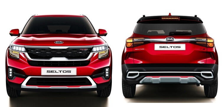 KIA Seltos - Penampakan Depan dan Belakang