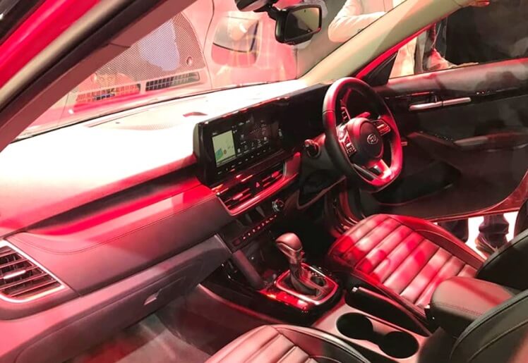KIA Seltos Interior dashboard