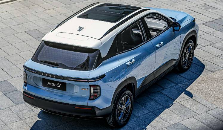 Baojun RS-3 - Tampak Belakang Atas