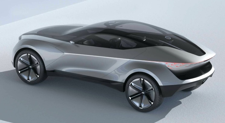 KIA Futuron Concept - Konsep SUV Listrik Tampak Belakang