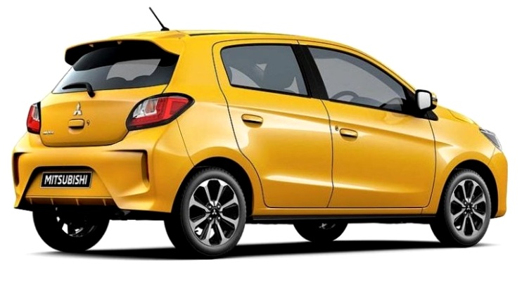 Mitsubishi Mirage 2020 - Tampak Belakang