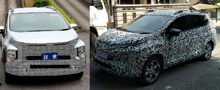 Xpander Cross saat uji jalan - Mitsubishi Crossover MPV