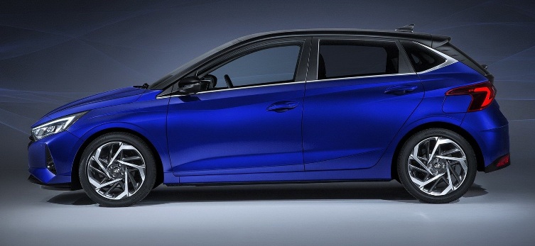 Hyundai i20 generasi baru 2020 - tampak Samping
