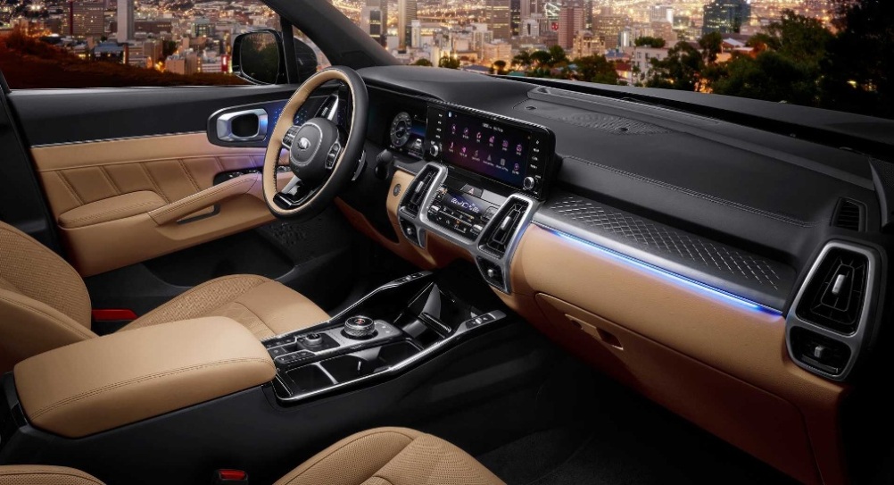 Kia Sorento 2021 - Gambar Resmi Interior First Cabin