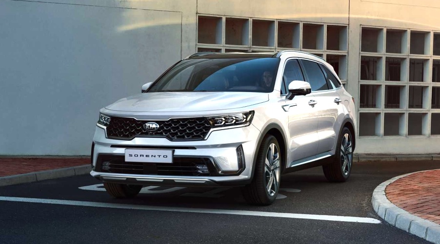 Kia Sorento 2021 - Gambar Resmi Tampak Depan