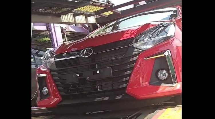 Penampakan Daihatsu Ayla Facelift 2020 - Grill dan Bumper Baru