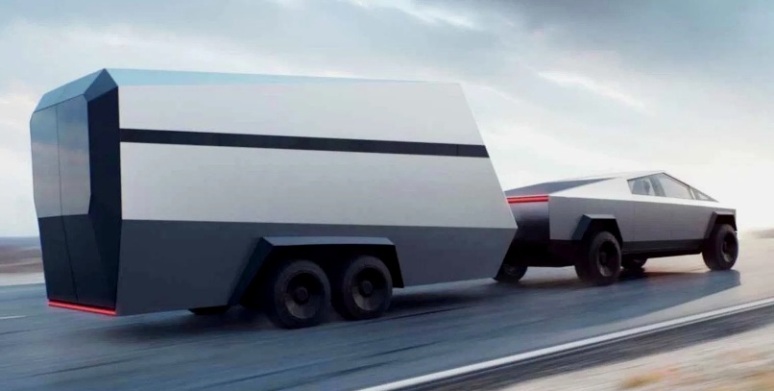 Tesla Cybertruck versi produksi akan Berfitur payload towing calculator
