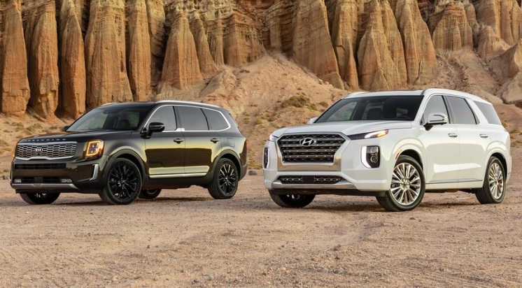 Kia Telluride dan Hyundai Palisade - Dibangun dengan platform yang sama