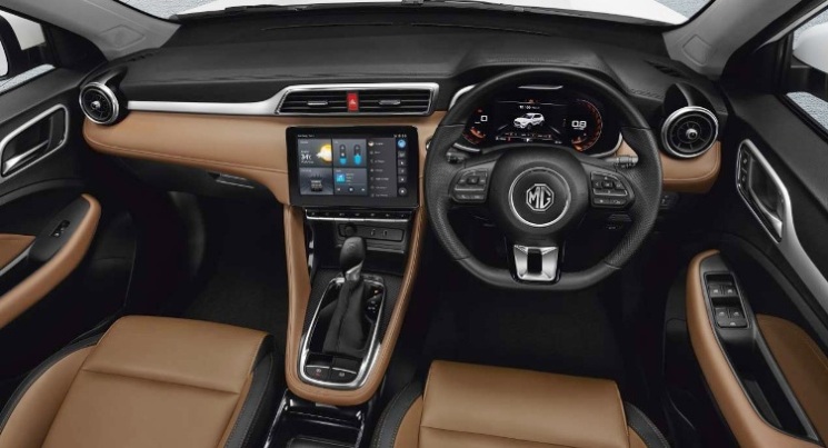 MG ZS Facelift Interior