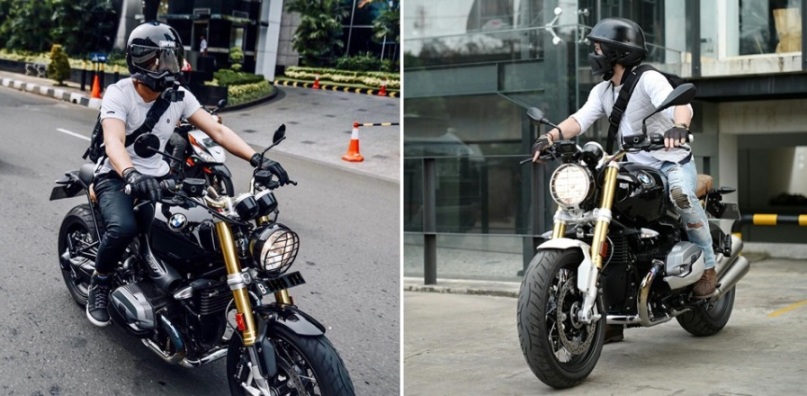 Gagahnya Ariel Noah di atas Motor BMW Retro yang Lebih Mahal dari Toyota Fortuner