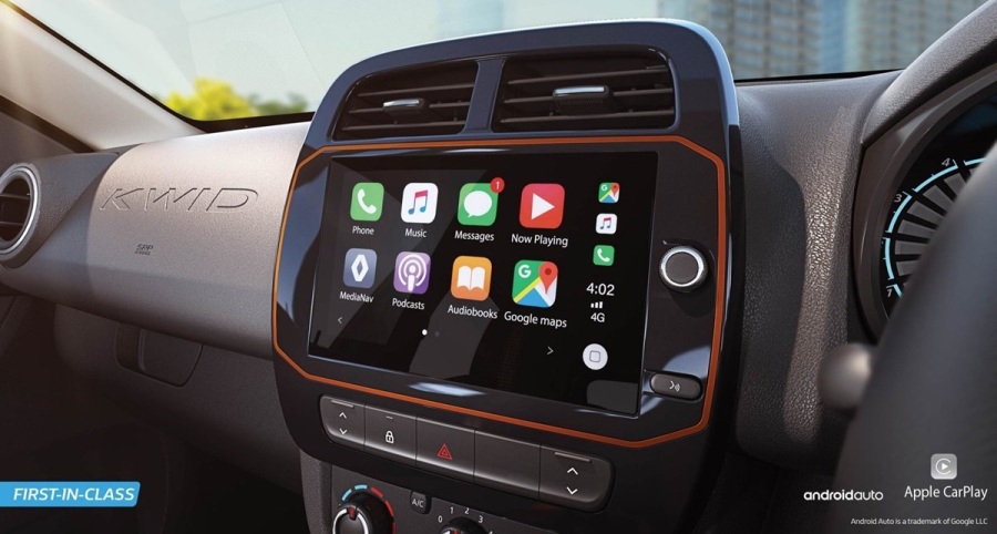 Interior Dashboard Renault Kwid Climber