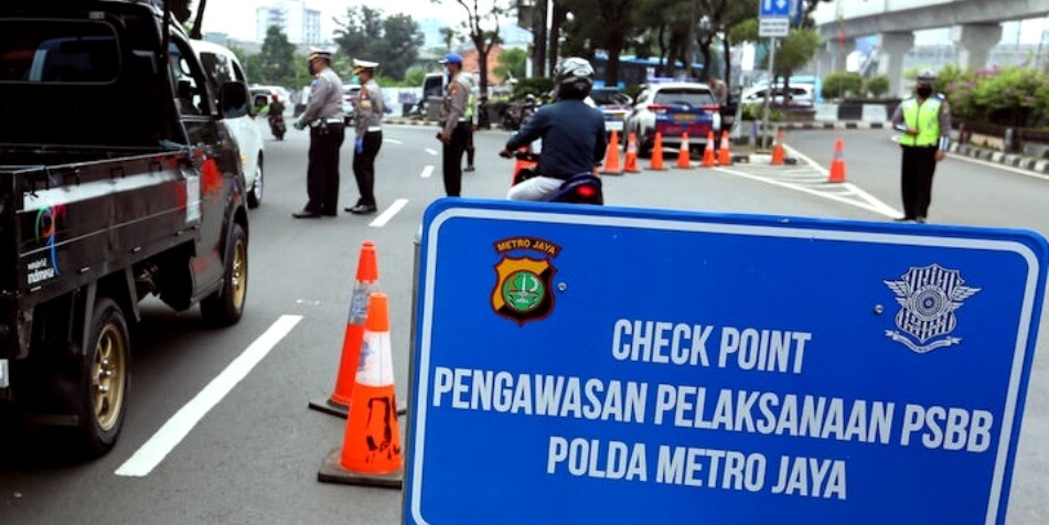 Pos Penyekatan PSBB Pelarangan Mudik