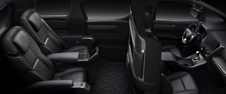 Kabin Lexus LM350 Indonesia 4-Seater