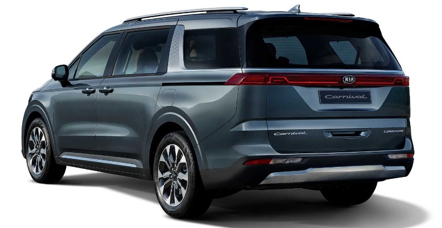 Kia Grand Sedona 2021 Tampak Belakang - Carnival Generasi Baru