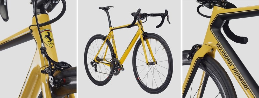 Sepeda SF01 Limited Edition - Bianchi & Ferrari