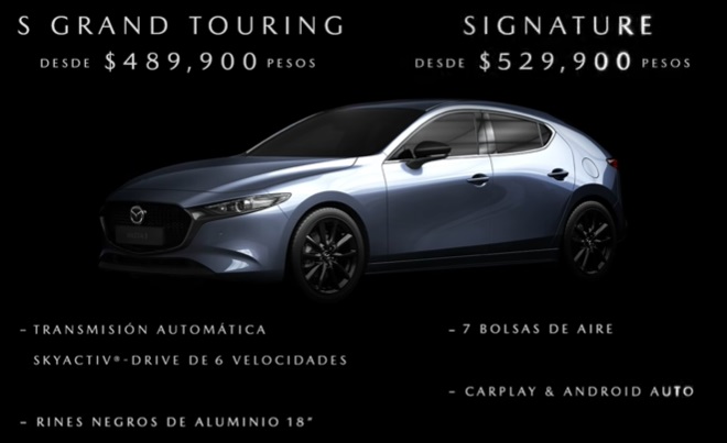 Harga Mazda3 Turbo di Meksiko