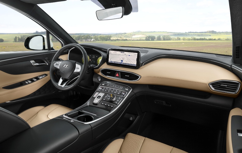 Hyundai Santa Fe 2021 - Interior Dashboard-1
