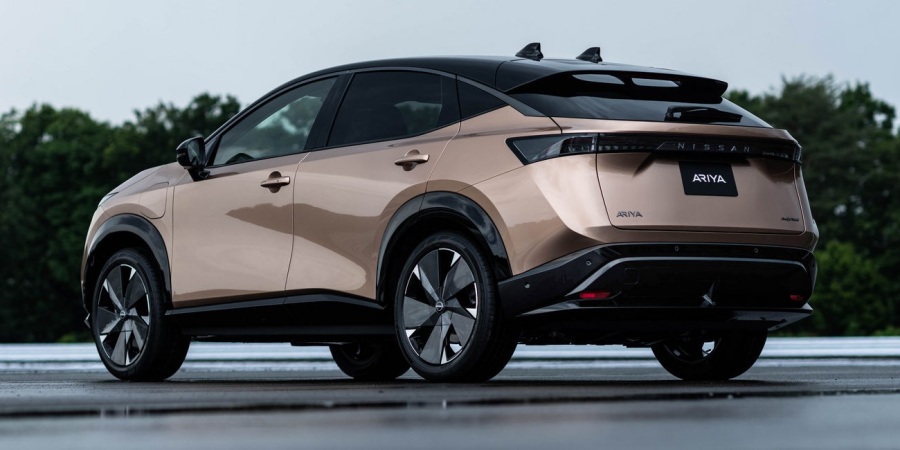 Nissan Ariya EV - Tampak Belakang Kiri