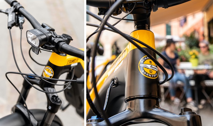 Sepeda Ducati Scrambler - Sepeda Listrik seharga Motor Sport