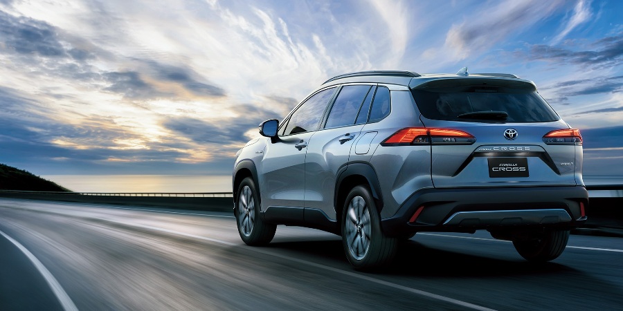 Toyota Corolla Cross - Tampak Belakang