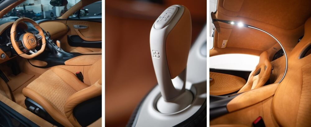 Bugatti Divo Interior - Soft Alcantara