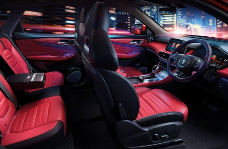 Interior MG HS - Sporty and Comfy