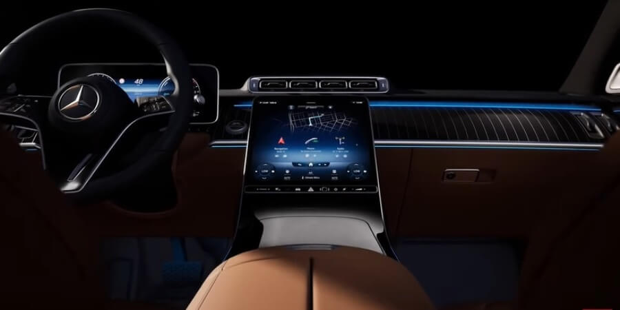 Interior Mercedes-Benz S-Class 2021 Generasi Baru