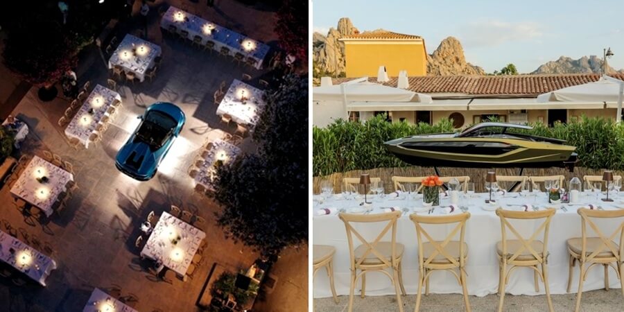 Opening of Lamborghini Lounge Porto Cervo - Gala Dinner
