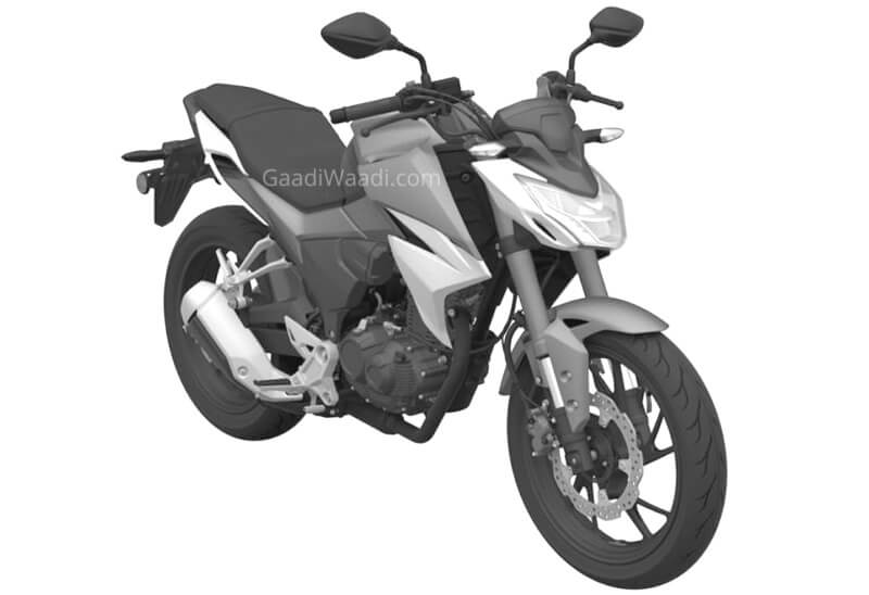 Sketsa Honda Tiger Generasi Baru 2021