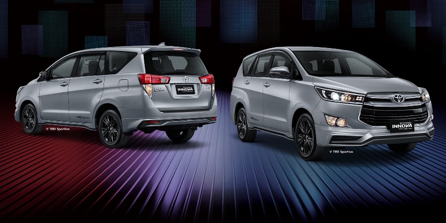 Toyota Innova TRD Sportivo Limited 2020 - Tampilan Depan dan Belakang