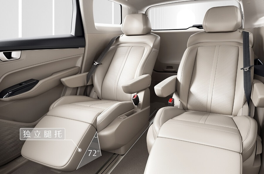 Kursi Baris Kedua Wuling Victory saat Dimundurkan Maksimal