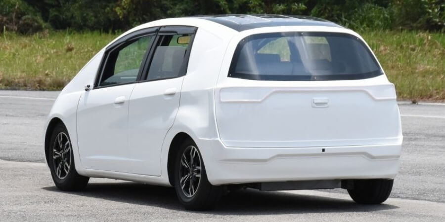 MyKar EV Tampak Belakang