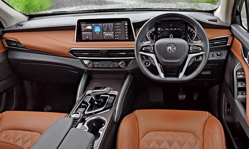 MG Gloster Interior - Dashboard