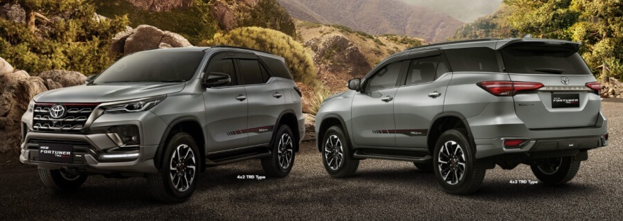 Tampilan Eksterior Toyota Fortuner 2020 Tipe TRD Sportivo