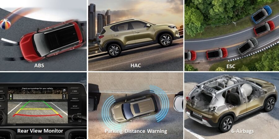 Fitur Keselamatan Kia Sonet Indonesia