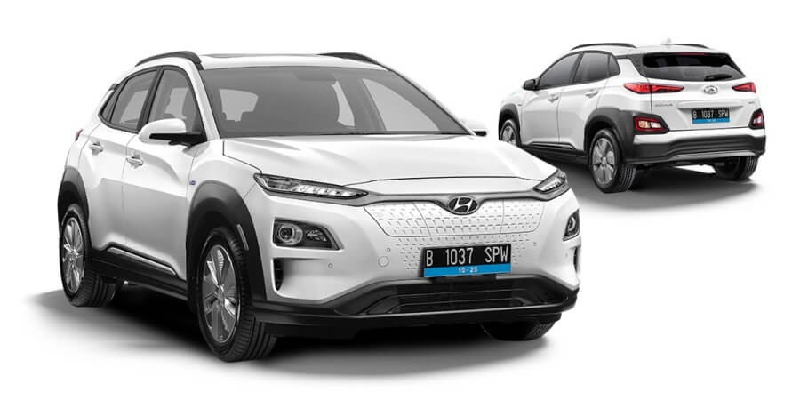 Hyundai Kona Electric - Tampak Depan dan Belakang