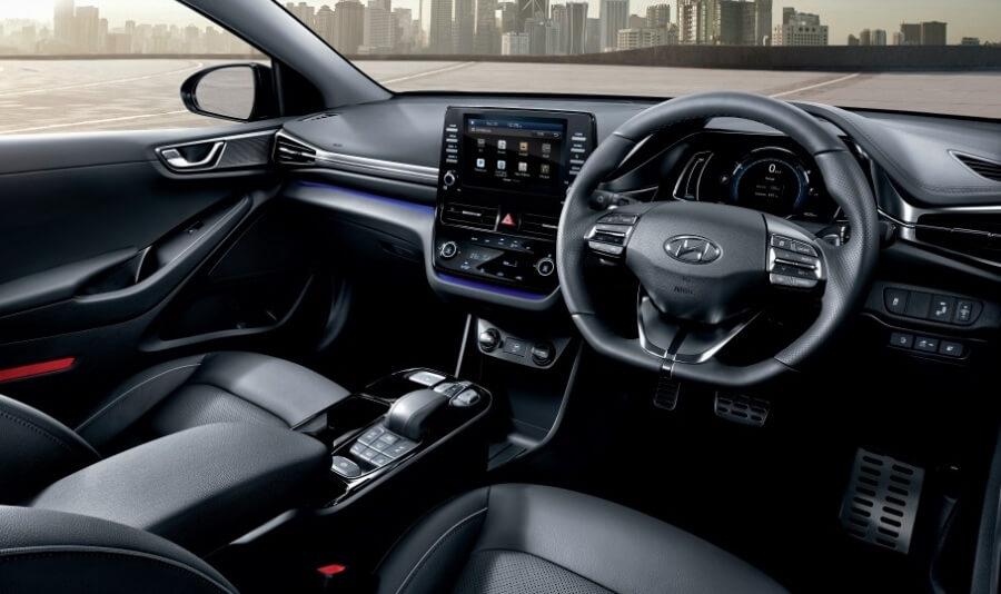 Interior Hyundai Ioniq Electric Indonesia