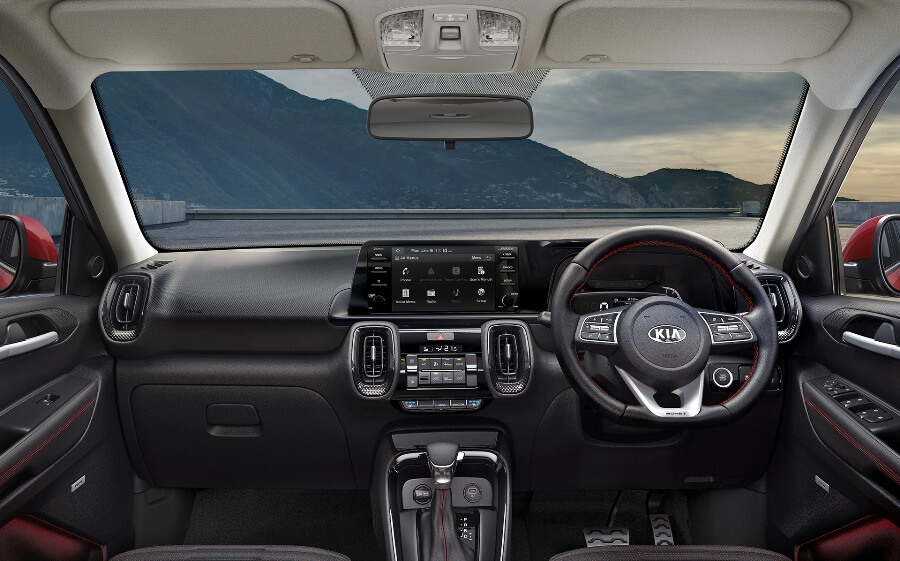 Interior Kia Sonet - Dashboard